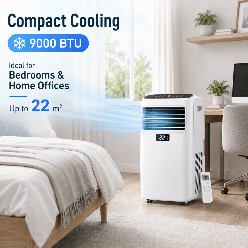 ArcticBreeze 9000 BTU Portable Air Conditioner - Detail image 1
