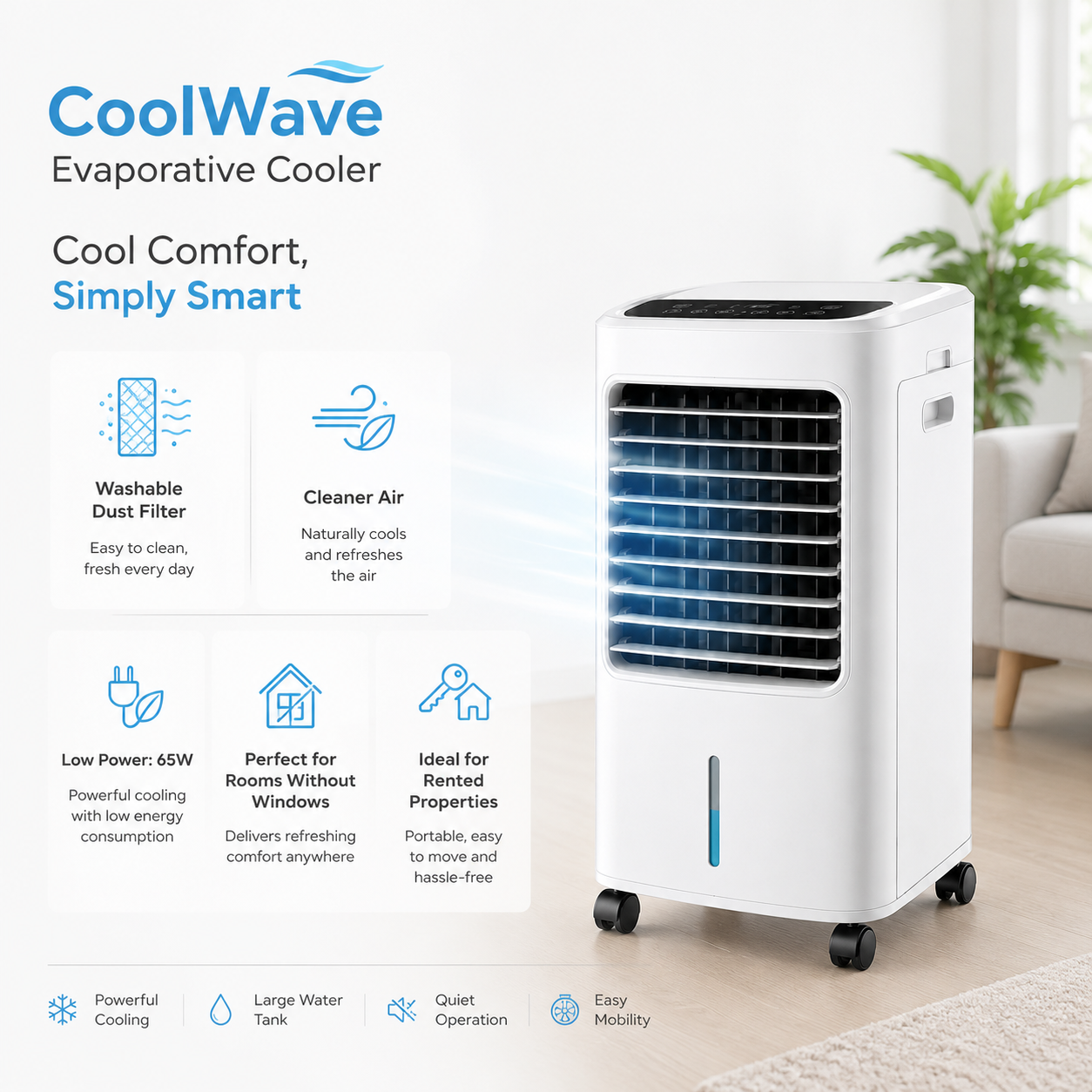 CoolWave Evaporative Cooler - Detail image 4