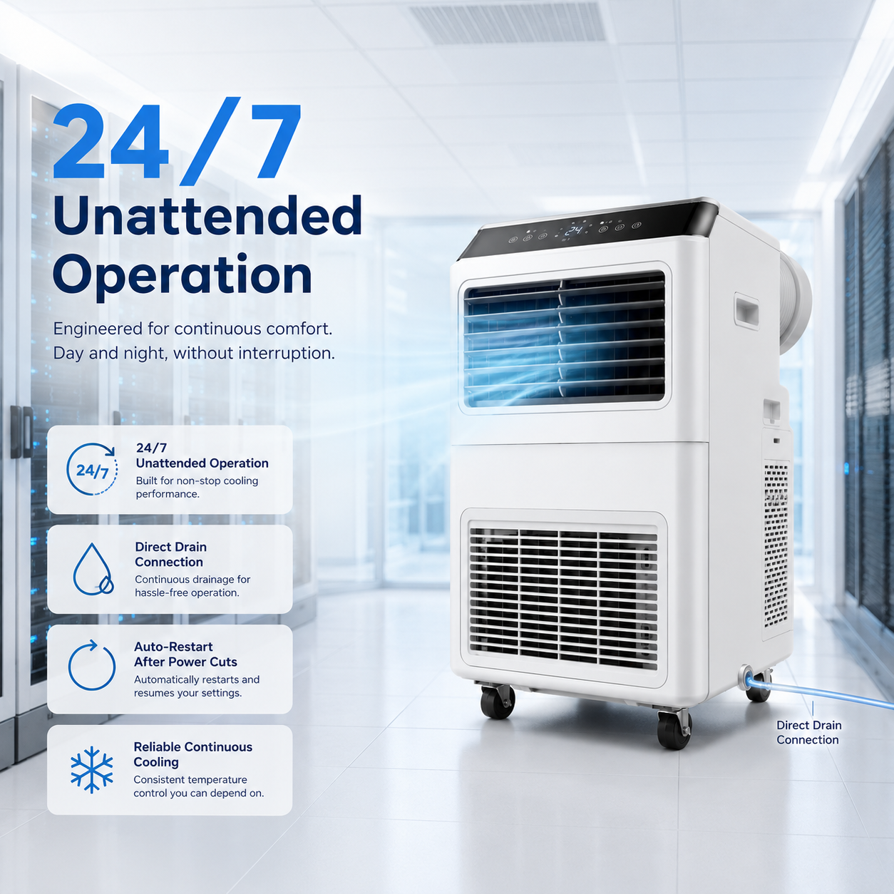 ArcticBreeze Pro 18000 BTU Commercial Air Conditioner - Detail image 3